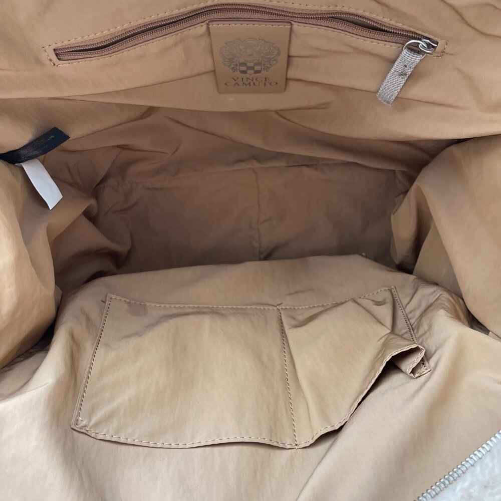 Vince Camuto Orla Faux Shearling Tote - Picture 4 of 6
